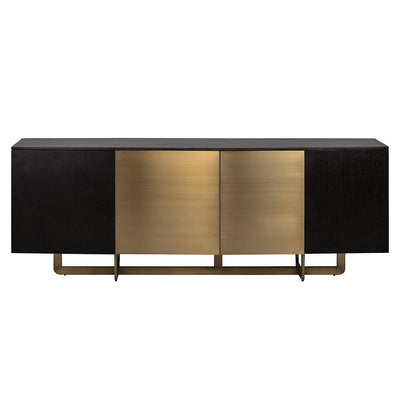 Alexander Jones Sideboard Dax 4-türig | brushed gold