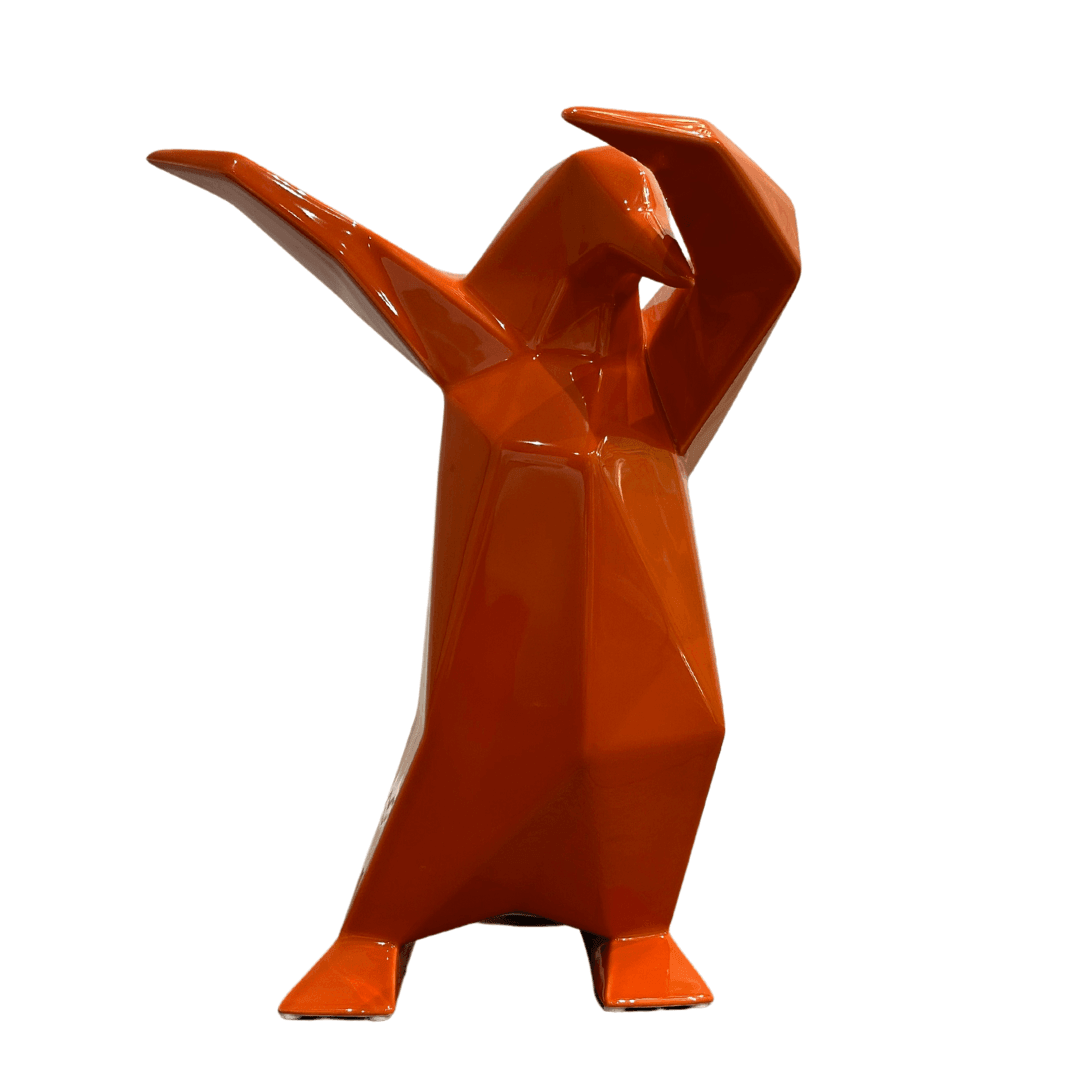 Bosa Dab Pinguin | Glossy Orange Khaki