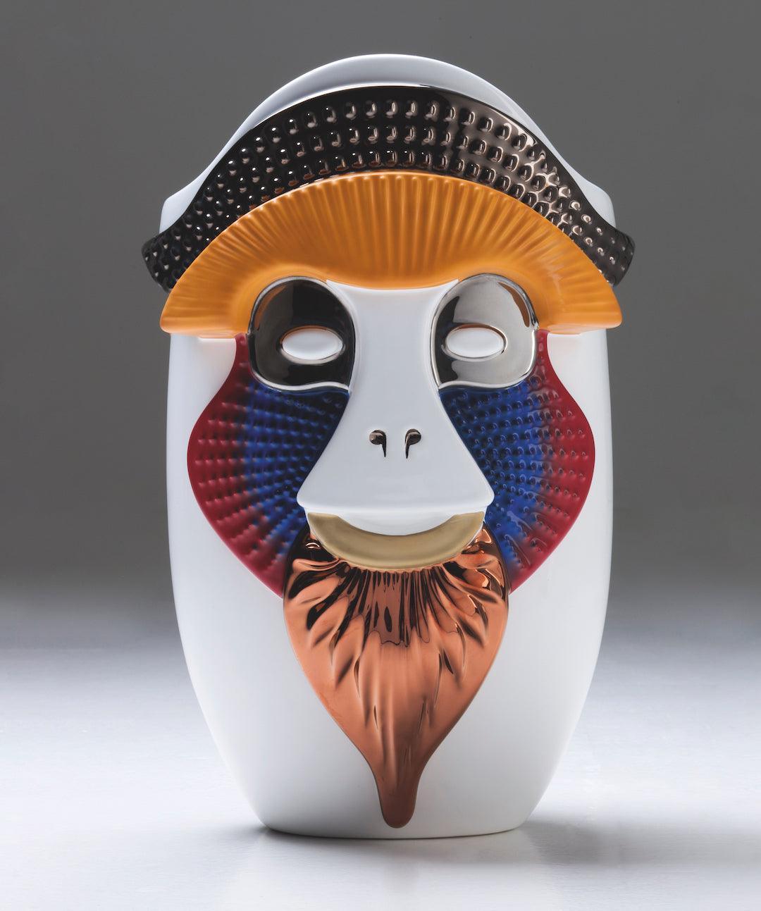 Bosa Vase Primates Brazza