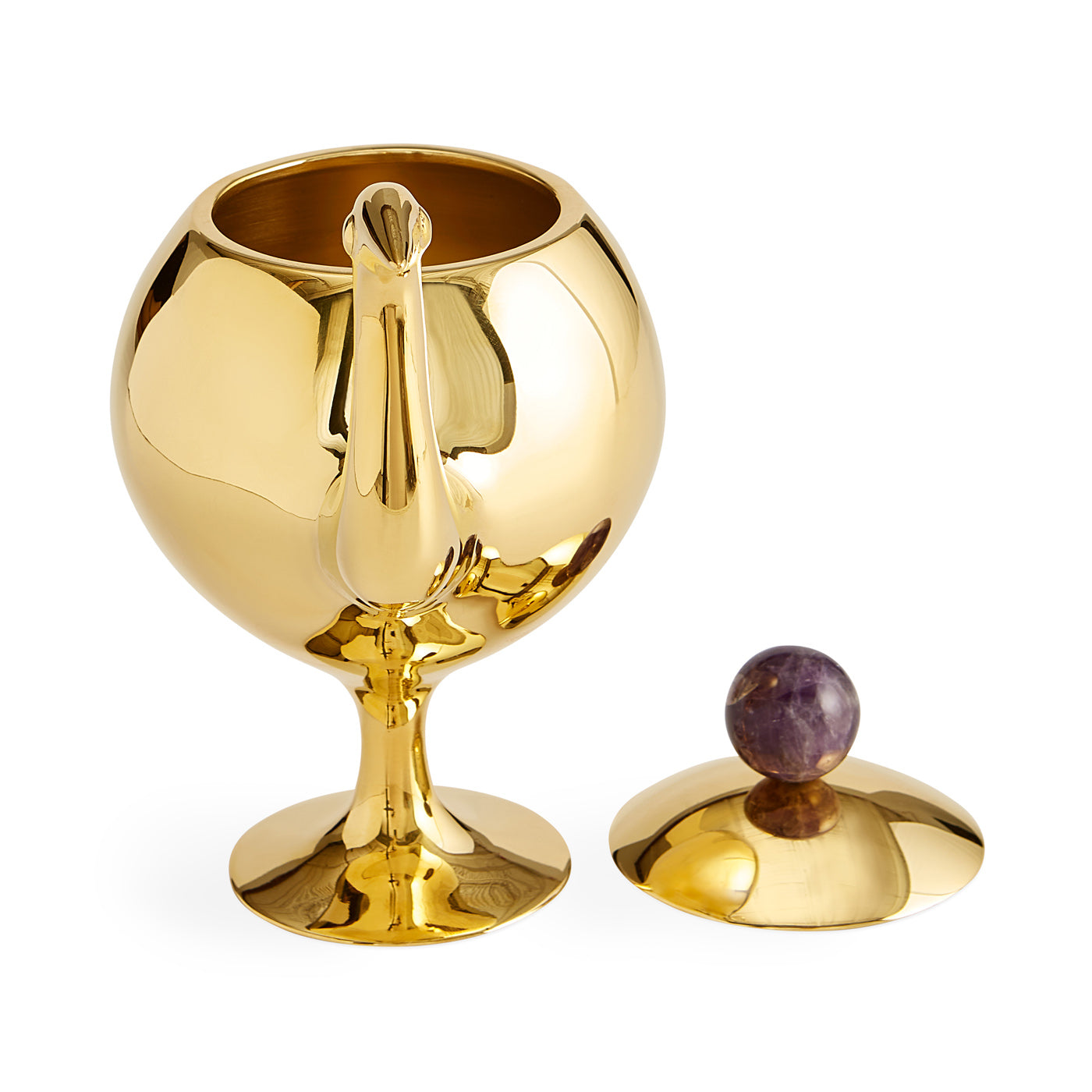 Jonathan Adler Brass Bird Aufbewahrungsdose | Messing