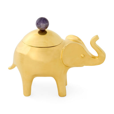 Jonathan Adler Brass Elephant Aufbewahrungsdose | Messing