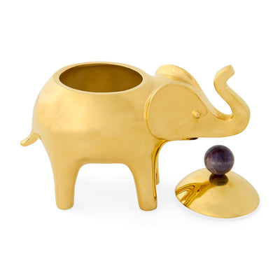 Jonathan Adler Brass Elephant Aufbewahrungsdose | Messing