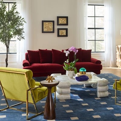 Jonathan Adler Sofa Greenwich | Vincenza Claret