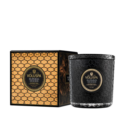 Voluspa Duftkerze Burning Woods | Luxe Candle 850 Gr.