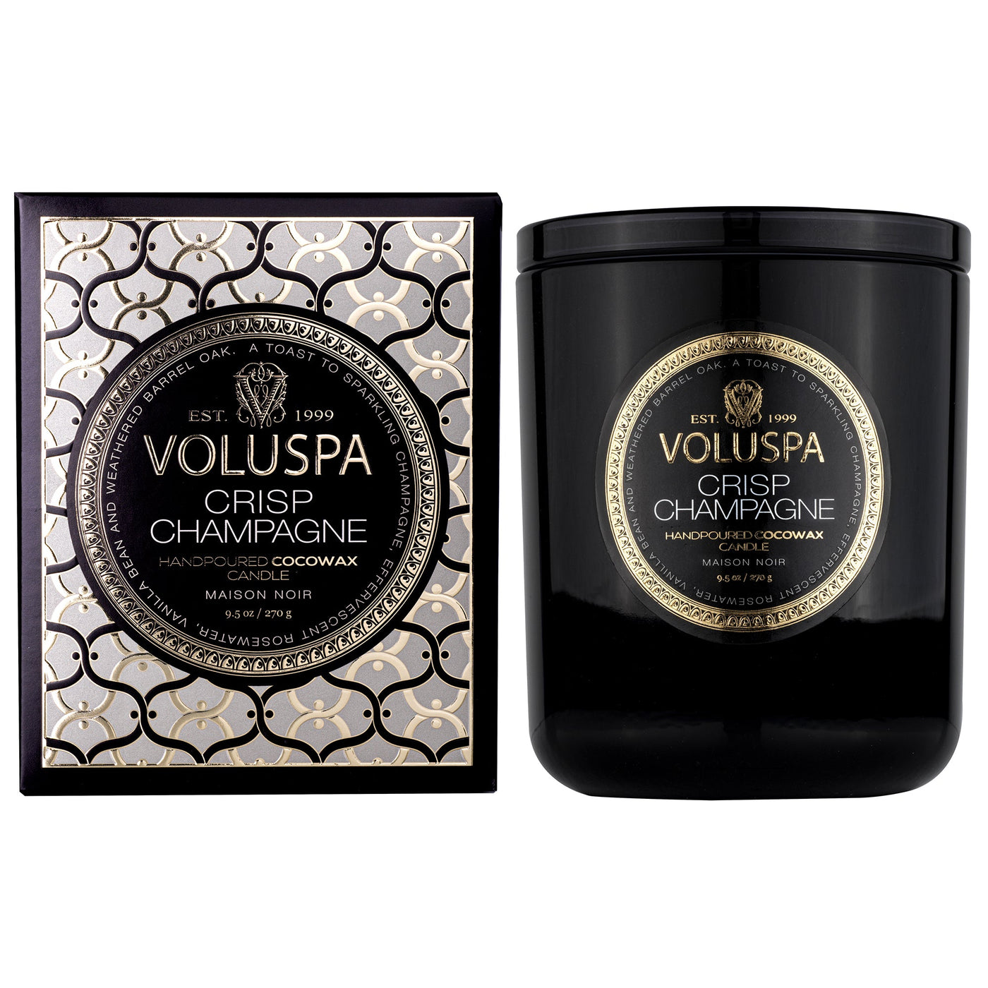 Voluspa Duftkerze Crisp Champagne | Classic Candle