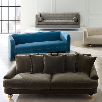 Jonathan Adler Sofa Greenwich | Vincenza Sage