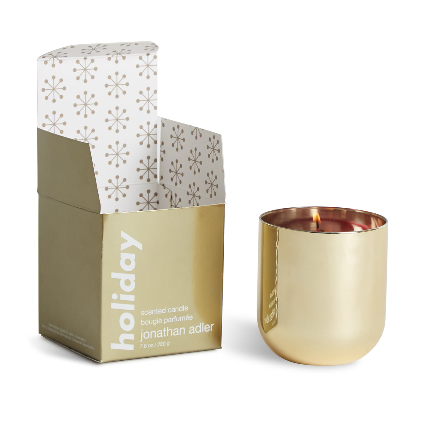 Jonathan Adler Duftkerze Pop Holiday | Gold