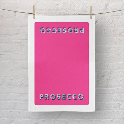 Jamida of Sweden Geschirrtuch Prosecco Pink | Halbleinen