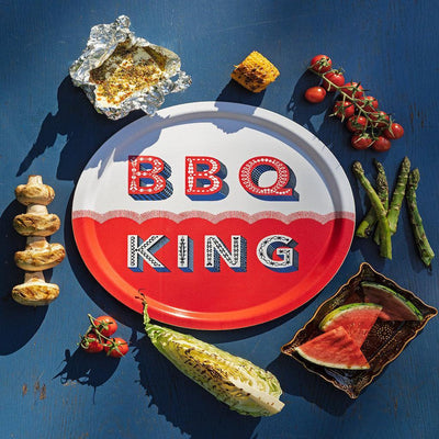 Jamida of Sweden Tablett BBQ King | ø 39 cm Codeso Living