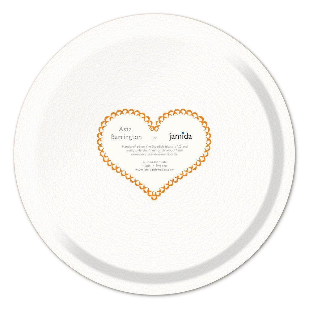 Jamida of Sweden Tablett Champagne O´Clock Orange | ø 31 cm