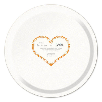 Jamida of Sweden Tablett Champagne O´Clock Orange | ø 31 cm