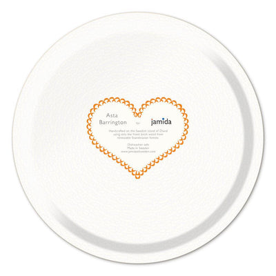 Jamida of Sweden - Tablett Champagne O´Clock Orange | ø 31 cm - Codeso Living