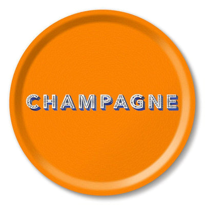 Jamida of Sweden Tablett Champagne Orange | ø 31 cm