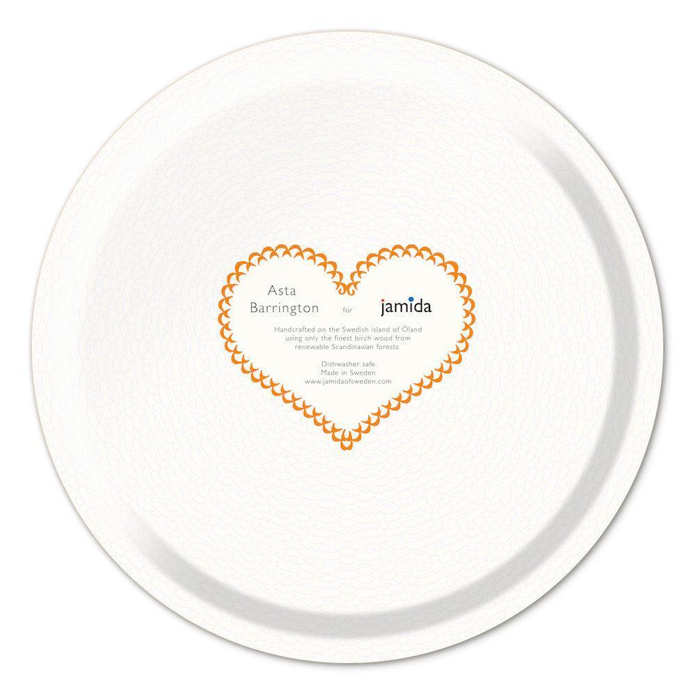 Jamida of Sweden Tablett Champagne Orange | ø 31 cm