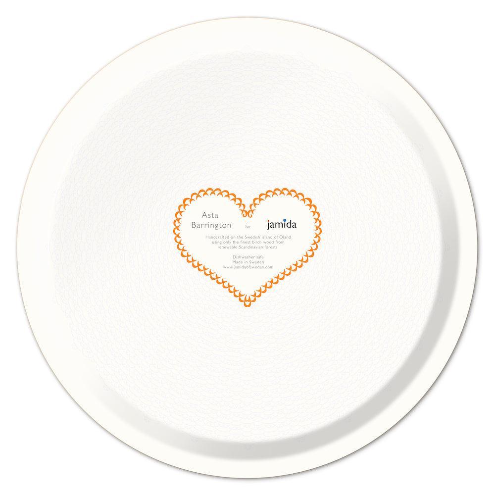 Jamida of Sweden Tablett Champagne Orange | ø 39 cm Codeso Living