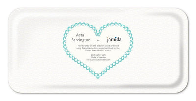 Jamida of Sweden Tablett Cheers Aqua | 32x15 cm