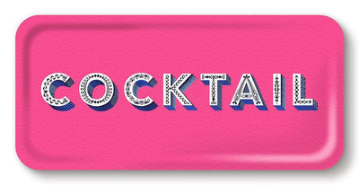 Jamida of Sweden - Tablett Cocktail Pink | 32x15 cm - Codeso Living