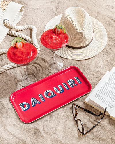 Jamida of Sweden Tablett Daiquiri Strawberry-Red | 32x15 cm