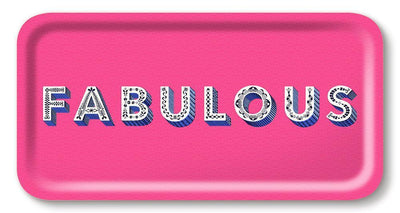 Jamida of Sweden Tablett Fabulous Pink | 43x22 cm