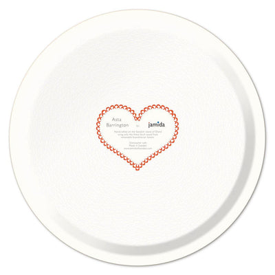 Jamida of Sweden - Tablett HAPPY HOUR Orange | Ø 39 cm - Codeso Living