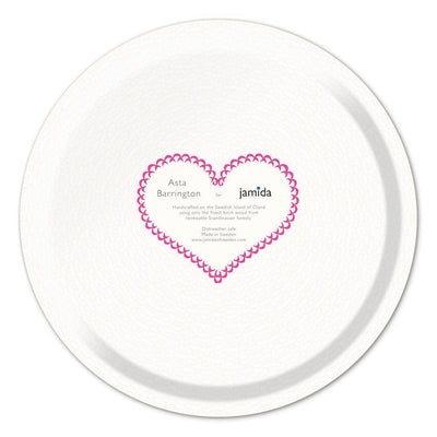 Jamida of Sweden Tablett HAPPY Pink | Ø 31 cm