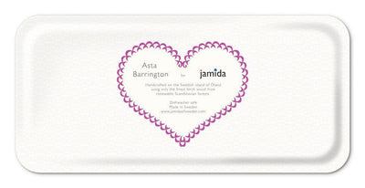 Jamida of Sweden Tablett PROSECCO Purple | 32x15 cm