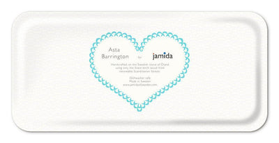 Jamida of Sweden Tablett Santé Aqua | 32x15 cm