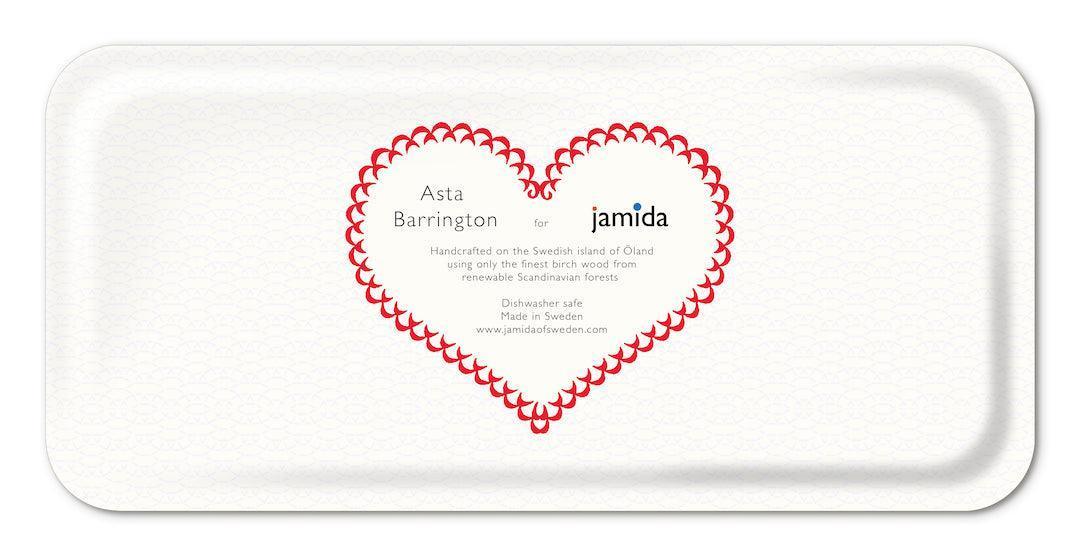 Jamida of Sweden Tablett Vino Rot | 32x15 cm