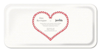 Jamida of Sweden Tablett Vino Rot | 32x15 cm