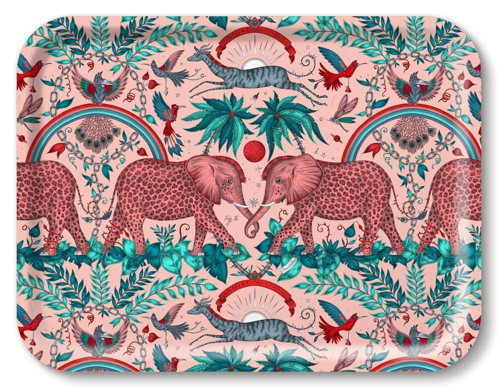 Jamida of Sweden Tablett Zambezi Pink | 43x33 cm