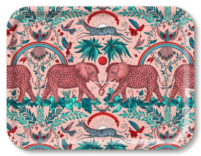 Jamida of Sweden Tablett Zambezi Pink | 43x33 cm