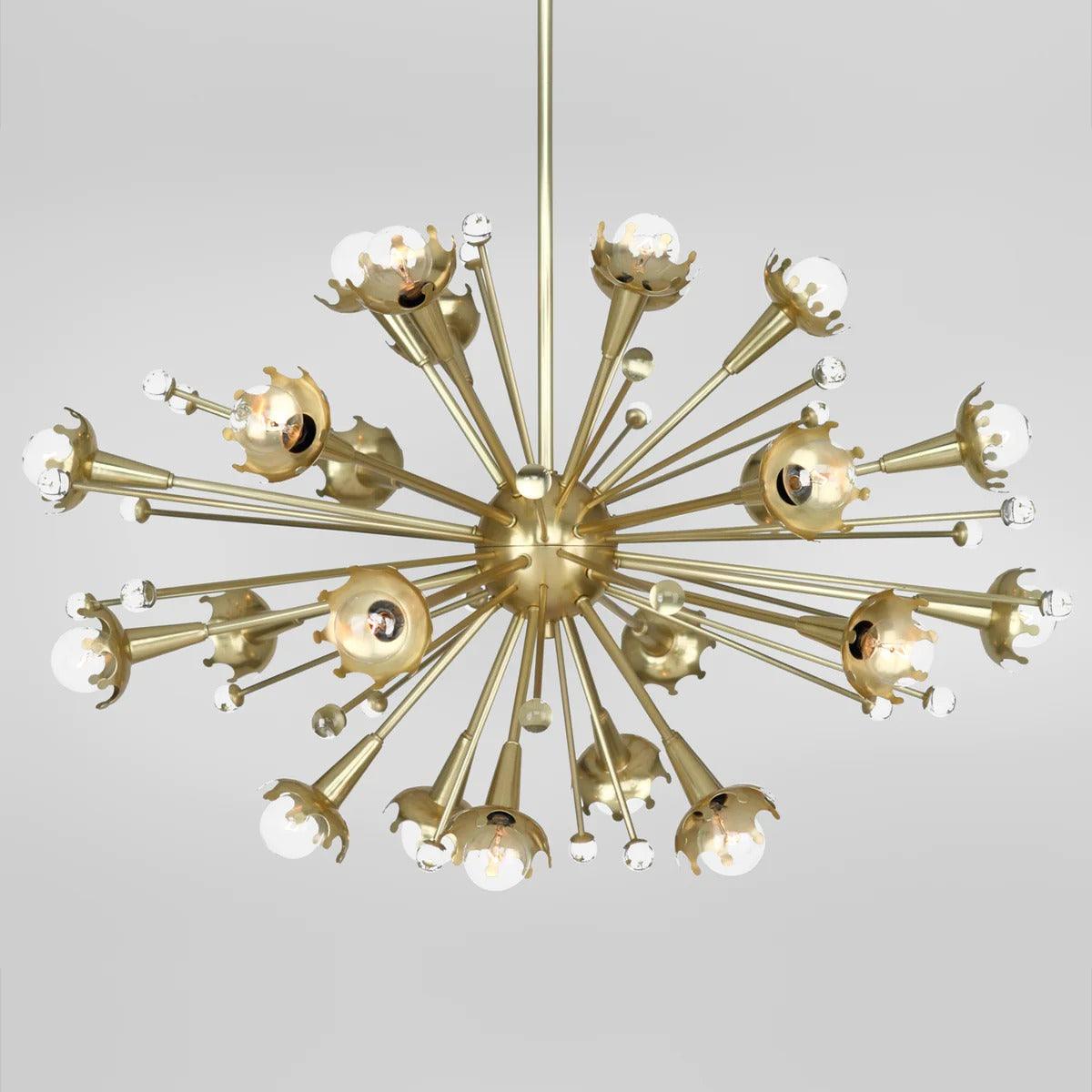 Jonathan Adler Jonathan Adler 24-flammiger Chandelier Deckenleuchter Sputnik | Gold Codeso Living