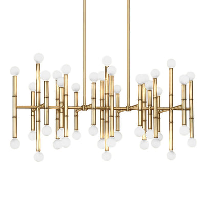 Jonathan Adler 42-flammiger Chandelier Deckenleuchter Meurice | Gold