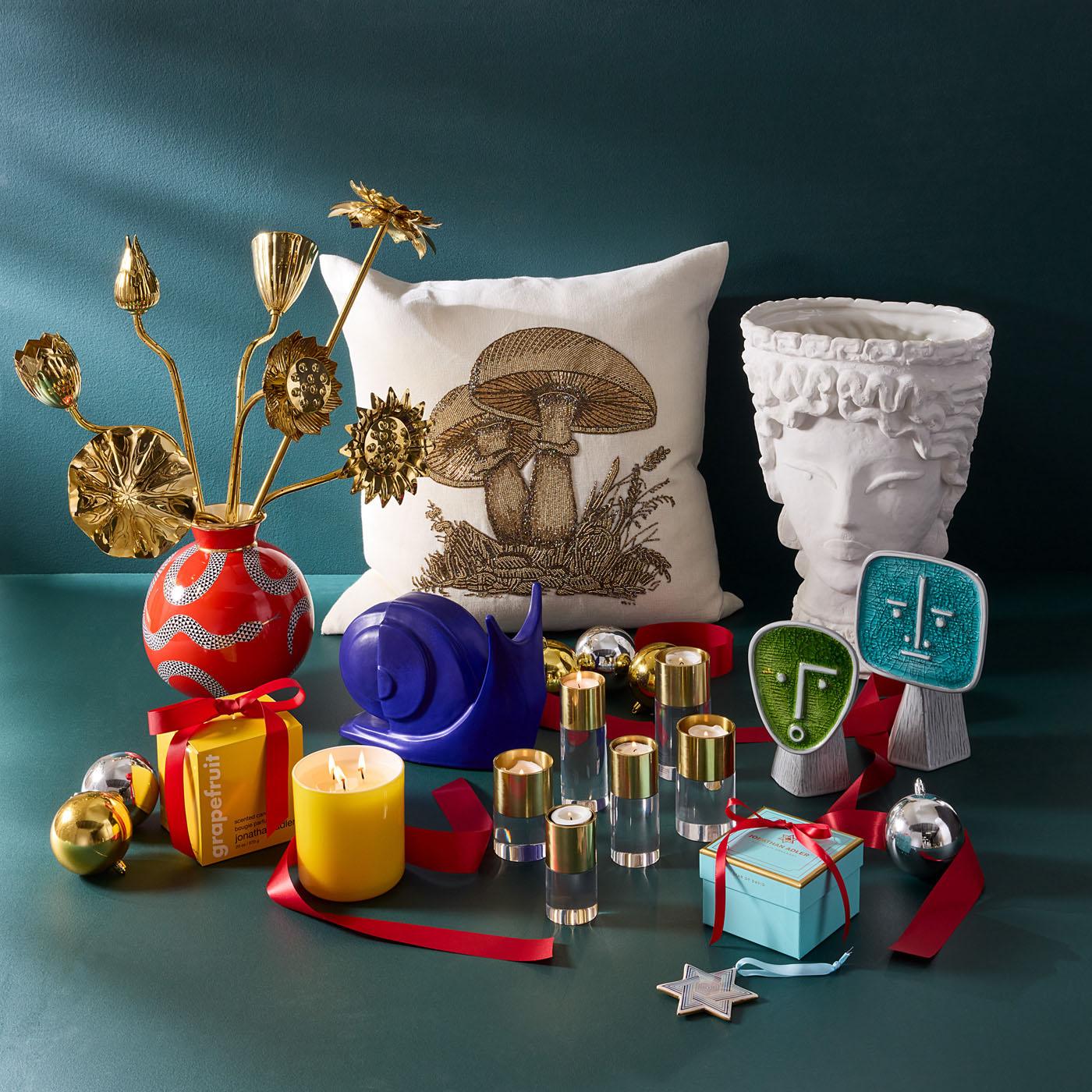 Jonathan Adler 6er Set Kerzenständer & Teelichthalter Jacques | Clear