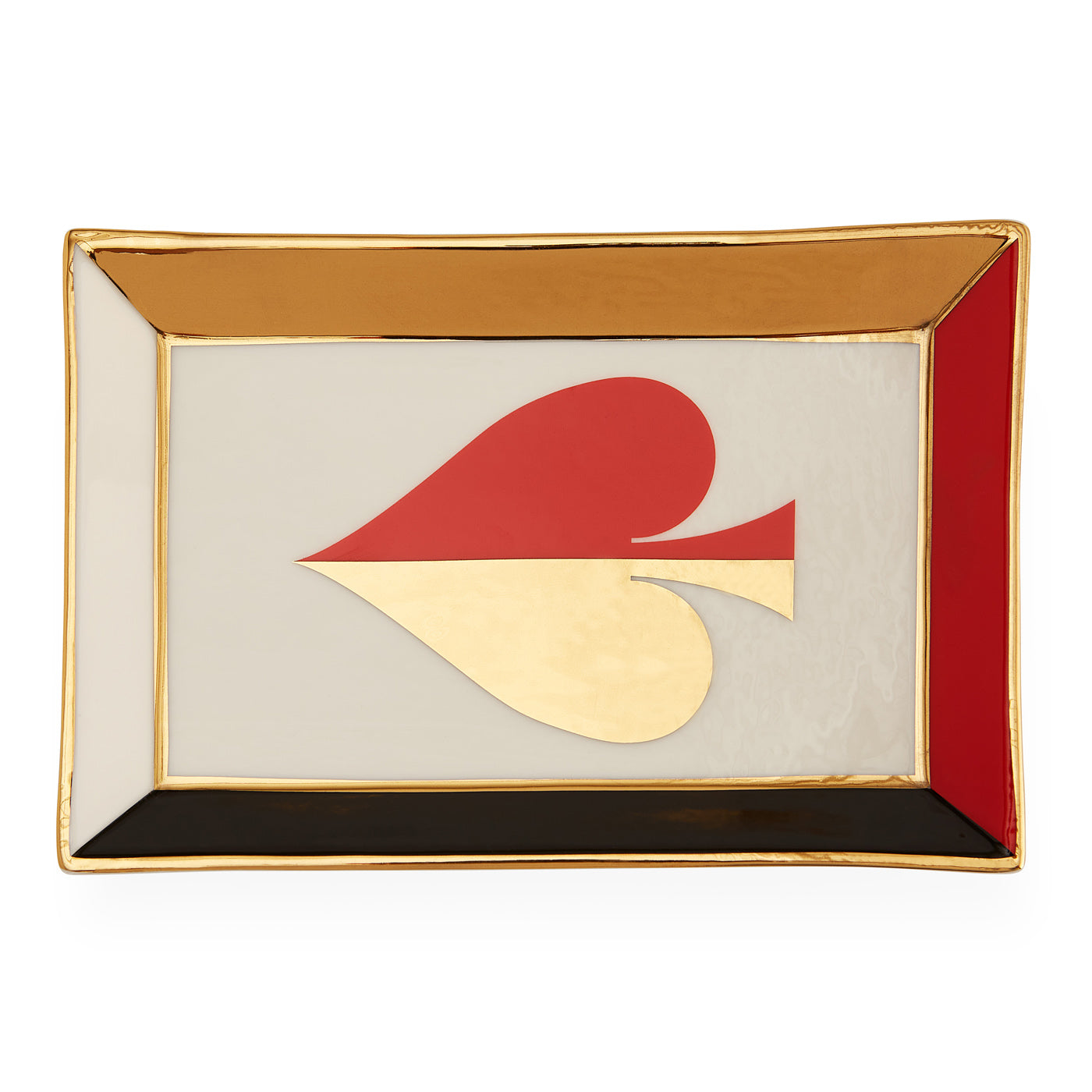 Jonathan Adler Ablageschale Dealer's Choice Rectangle Tray