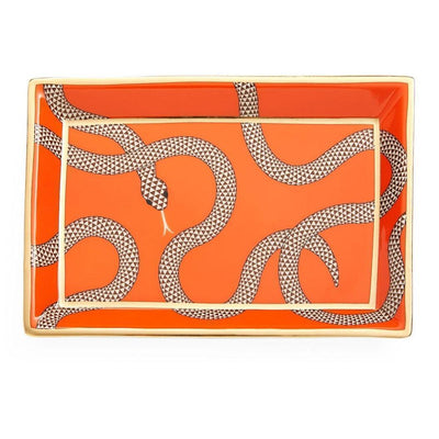 Jonathan Adler Ablageschale Eden Rectangular Tray Orange