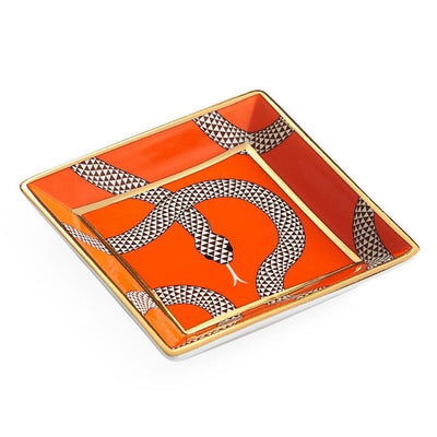 Jonathan Adler Ablageschale Eden Square Tray Orange