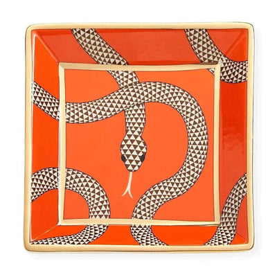 Jonathan Adler Ablageschale Eden Square Tray Orange