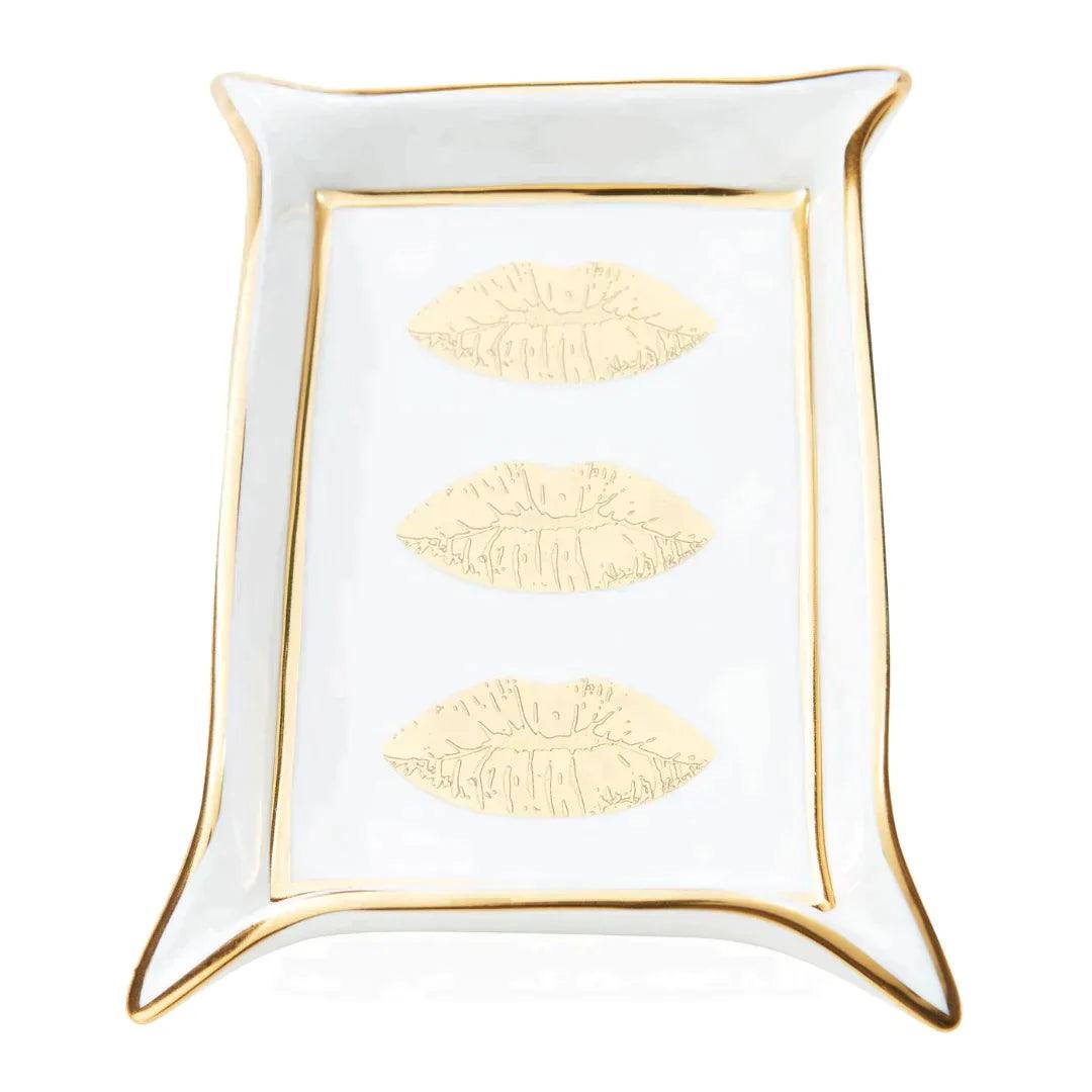 Jonathan Adler Ablageschale Lips Valet Tray Codeso Living