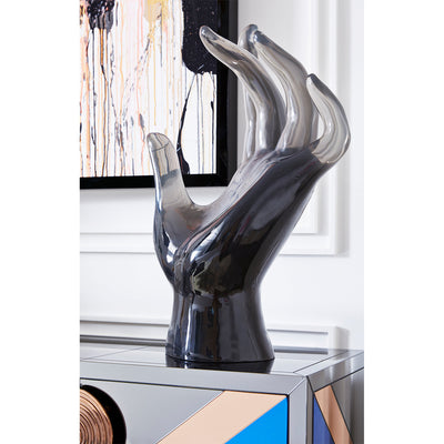 Jonathan Adler Acryl Skulptur Giant Hand | Smoke