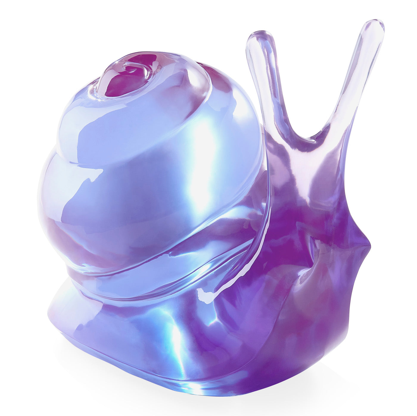 Jonathan Adler Acryl Skulptur Giant Snail Schnecke | Violett