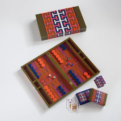 Jonathan Adler Backgammon Spiel Madrid