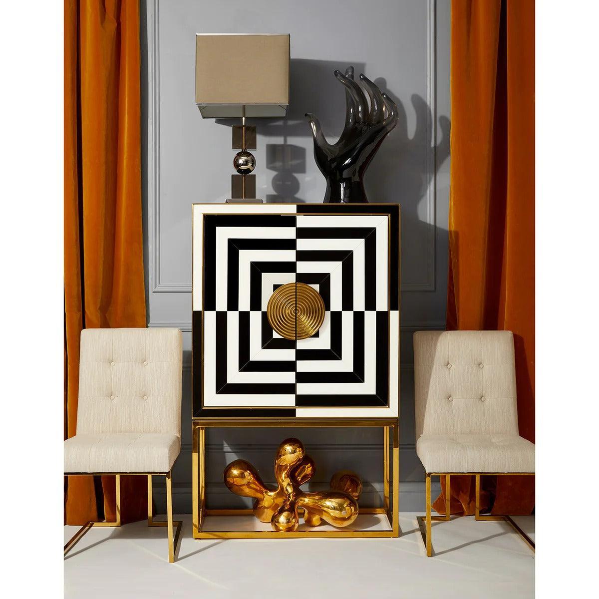 Jonathan Adler Barschrank Op Art