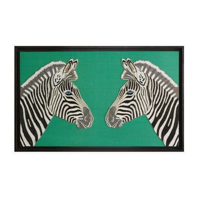 Jonathan Adler Beaded Wall Art Wandbild Zebra