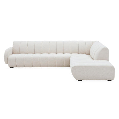 Jonathan Adler Bouclé-Ecksofa Brigitte | Olympus Oatmeal