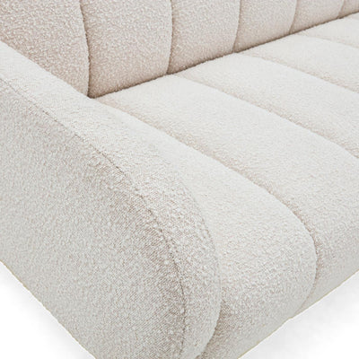 Jonathan Adler Bouclé-Ecksofa Brigitte | Olympus Oatmeal