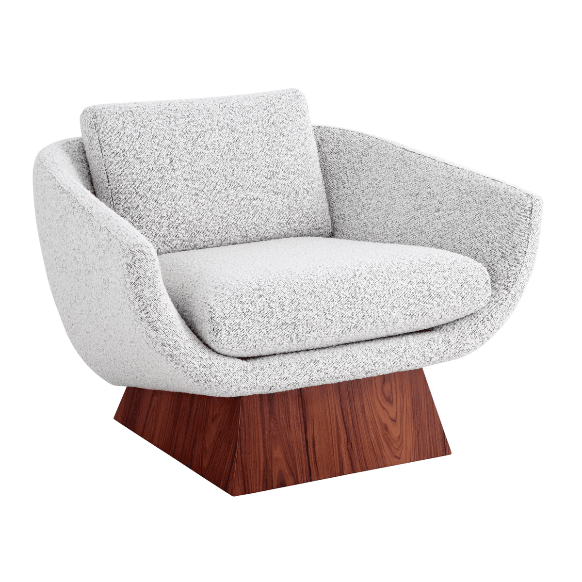 Jonathan Adler Bouclé-Loungesessel Beaumont | Olympus Peppersalt