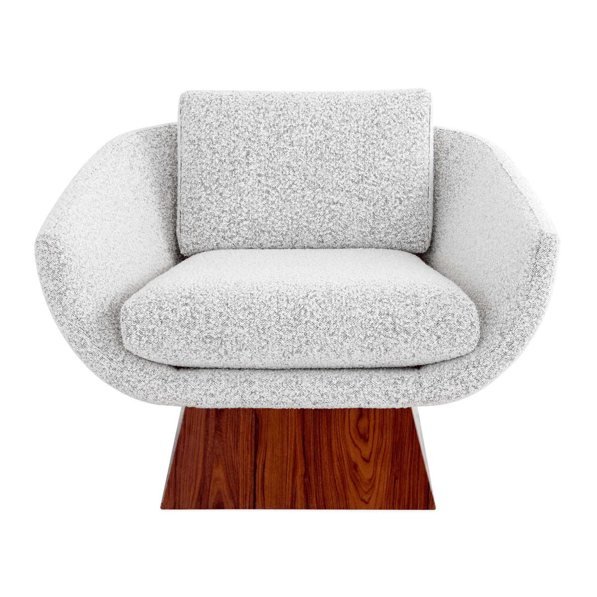 Jonathan Adler Bouclé-Loungesessel Beaumont | Olympus Peppersalt