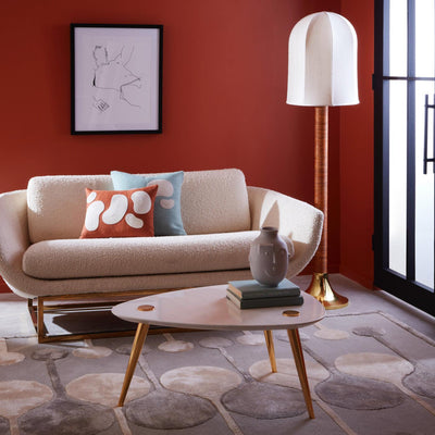 Jonathan Adler Bouclé-Loungesofa Beaumont | Olympus Oatmeal