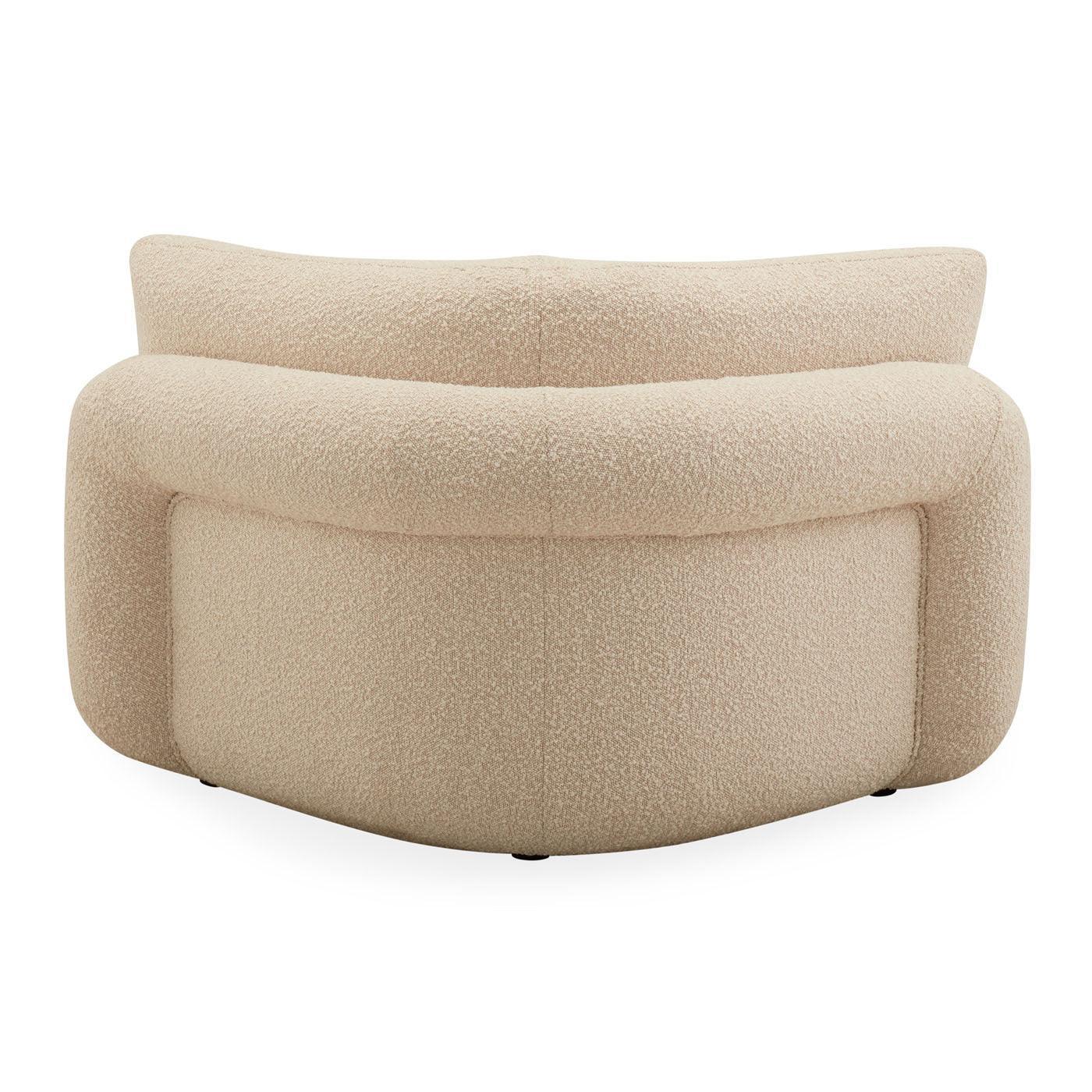 Jonathan Adler Bouclé-Modulsofa Pompidou 5-Sitzer | Olympus Oatmeal